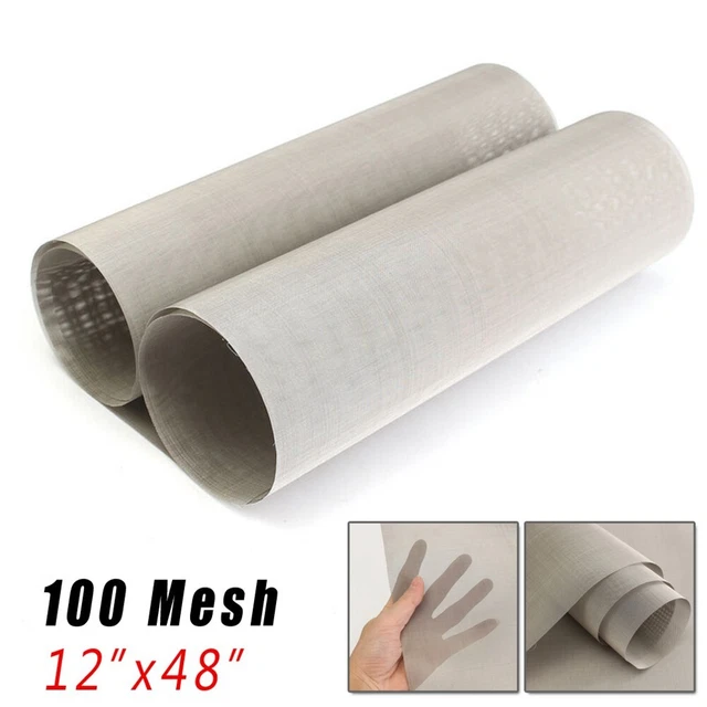 Tout Neuf Huile Filtre Écran 100 Maille 30.5X122cm Accessoires Filtration