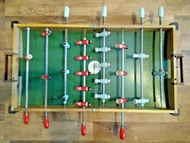 ANCIEN JEUX DE Baby foot jouet pliant ancien 1950 1960 EUR 65,00