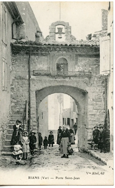 Carte Postale Le Var / Rians Porte Saint Jean