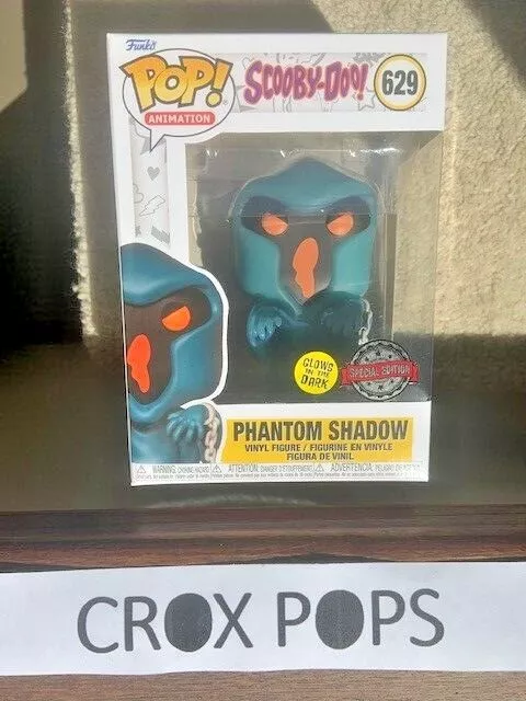 Phantom Shadow Glow GITD SE 629 Scooby-Doo Funko Pop Vinyl New in Mint Box + P/P