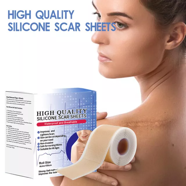 Silicone Gel Sheet Patch Medical Scar Removal Wound Skin Repair Treatment Tape