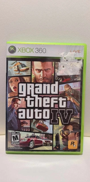 Jeu Grand Theft Auto IV Classics PAL Xbox 360 - Complet, Version Néerlandaise Avec VF - Très Bon état