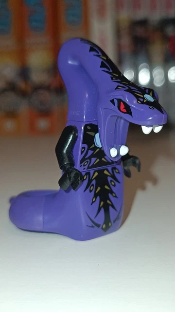 Snake Purple Pythor LEGO MINIFIGURE NINJAGO Pythor Chumsworth