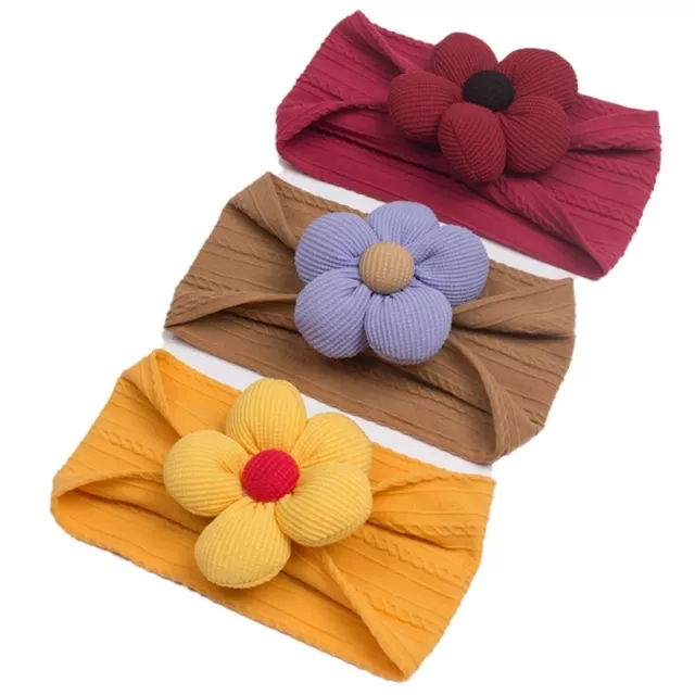 Elastic Hair for Infant Hairband Baby Hearwear Baby Cute Flower Headband 3