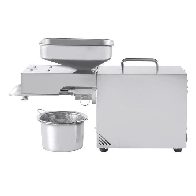 Spiral Stainless Steel Peanut Sesame Cold and Hot Double Press Press Machine