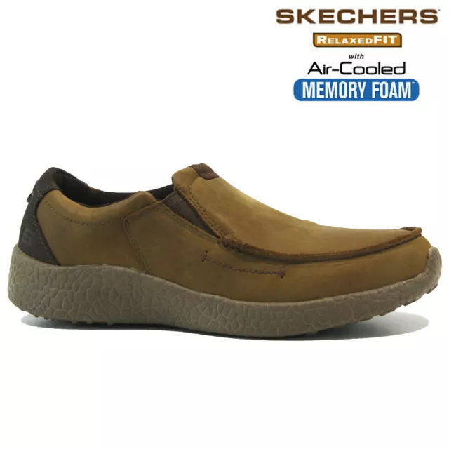 Skechers relaxed fit memory foam mens uk hotsell