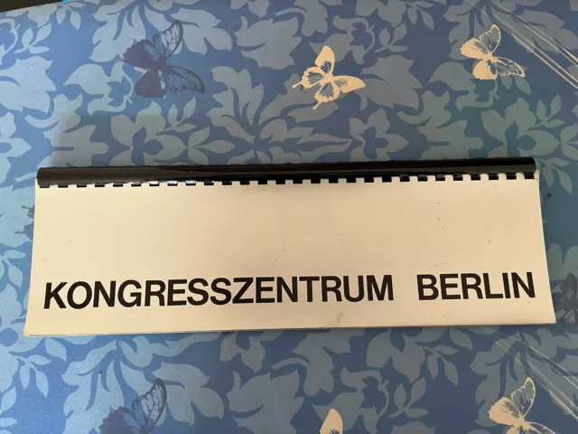 Kongresszentrum Berlin. Entwürfe etc. zur Planung und Bau  des ICC