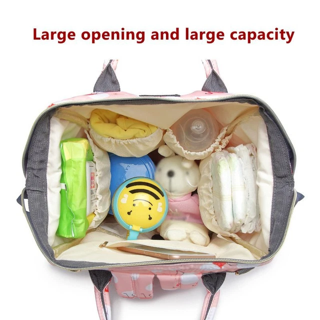 LEQUEEN Mummy Maternity Diaper Backpack Waterproof Travel Baby Nappy Large Bag 9