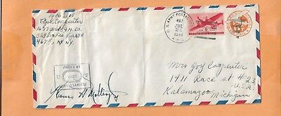 APO U.S Militaire Housse Apo 25 1946 US Armée 