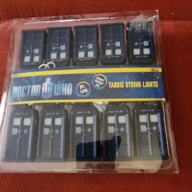 Doctor Who Tardis String Lights Carlisle Rabbit Tanaka 2009