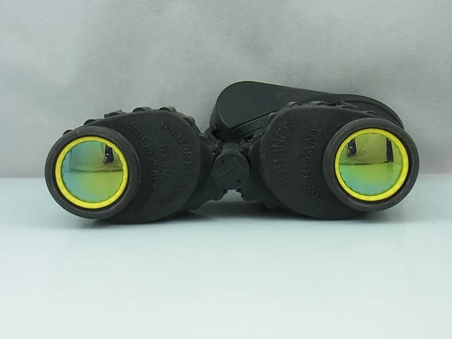 Steiner Militaire Marine 8x30 Jumelles Noir Jaune Miroir