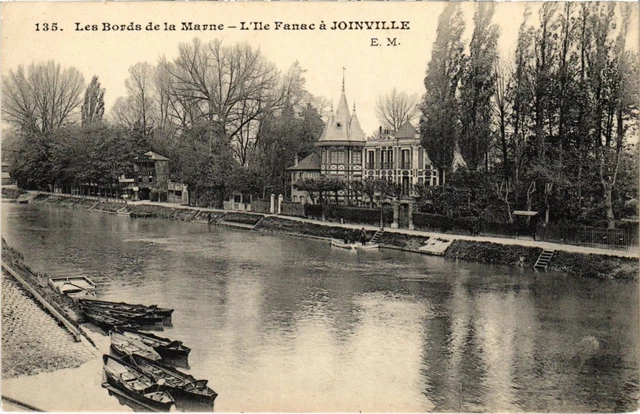 CPA Joinville-le-Pont Les Bords de la Marne FRANCE (1339437)