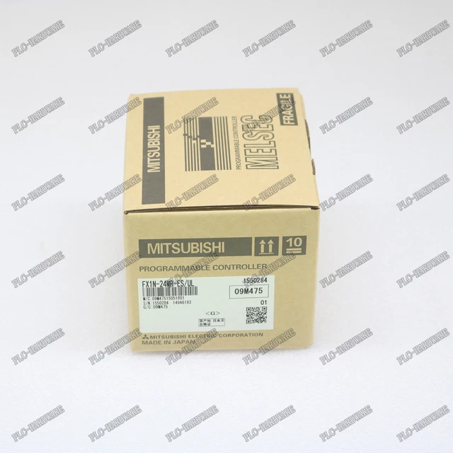 New Mitsubishi PLC FX1N-24MR-ES/UL Programmable Controller IN BOX FAST SHIP