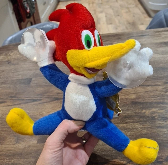 2007 WOODY WOODPECKER Plush Soft Toy 8" With Tags Rare Play By Play