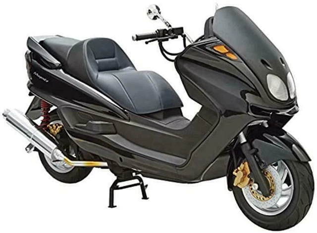 Maquette Aoshima 1/12 Honda AC15 Dream 50 1997 - Kit Modèle Moto à Monter, édition The Bike Series N°66