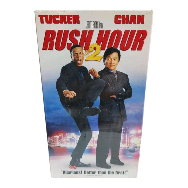 RUSH HOUR 2 (VHS, 2001) Jackie Chan Chris Tucker BRAND NEW SEALED £9.75 ...
