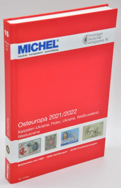 Michel Europa Katalog Band 15 Osteuropa 2021 / 2022