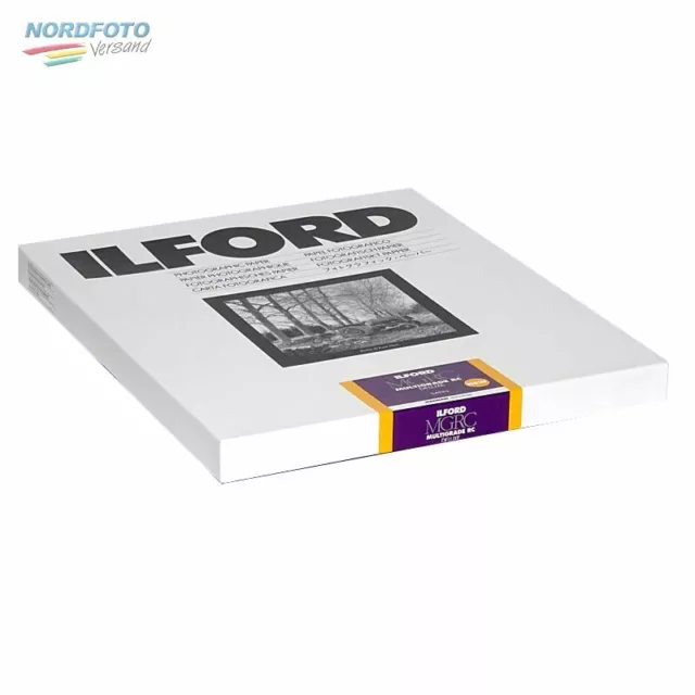 ILFORD Multigrade 25M satin Schwarzweiß-Fotopapier 17,8x24cm 100 Blatt