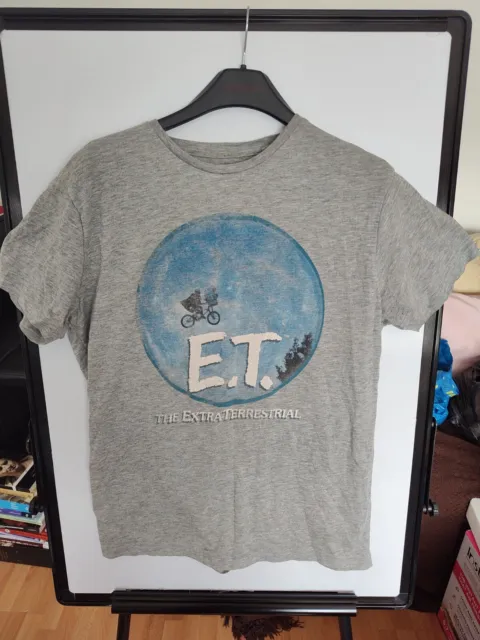 Primark - Men's E.T. Grey T-Shirt Size Large