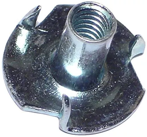 Hillman Hard to Find Fastener Pronged Tee Nuts, 3/8-16 x 7/16-Inch 10-Pack