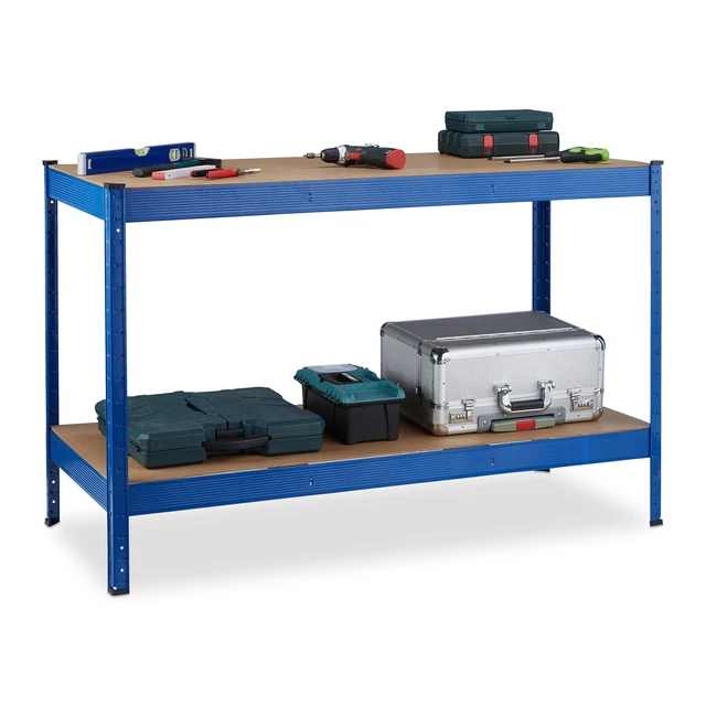 VEVOR Banco Da Lavoro Per Officina In Legno Acciaio Tavolo Da Lavoro Regolabile In Altezza Da 72 97 Cm Per Garage Officine Negozi Commerciali 88924281