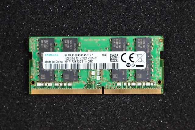 Samsung M471A2K43CB1-CRC DDR4 SO-Dimm 16GB (1x16) PC4-119200S DDR4-2400T #6457