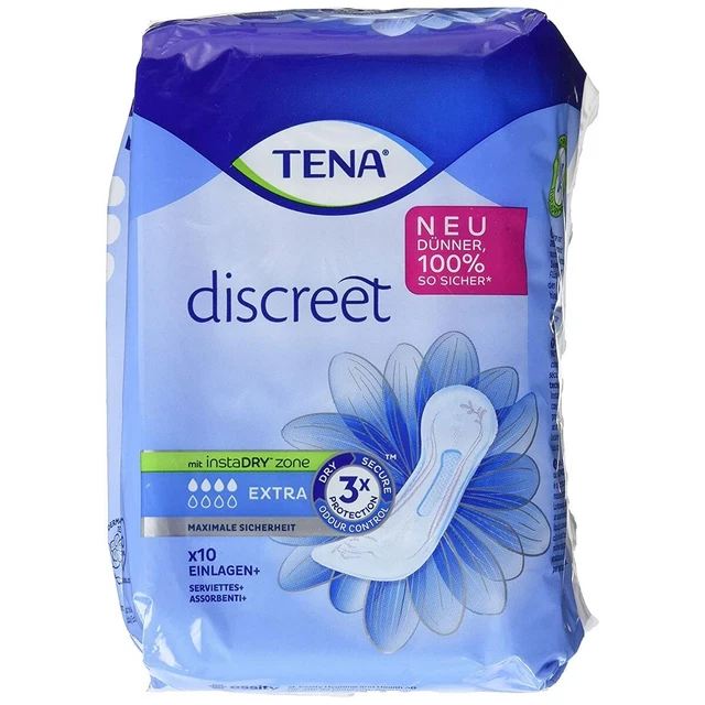 Compresses pour Incontinence Tena 12 Unités