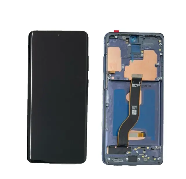 6.7 OLED For Samsung Galaxy S20 Plus LCD Display S20+ G985F/DS G986B  Display Touch Screen Digitizer Replacement With Frame