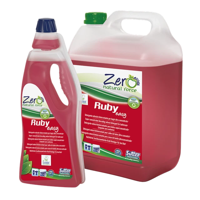 Ruby Easy Detergent Natural Limescale Scented Super Concentrated Zero 5 KG