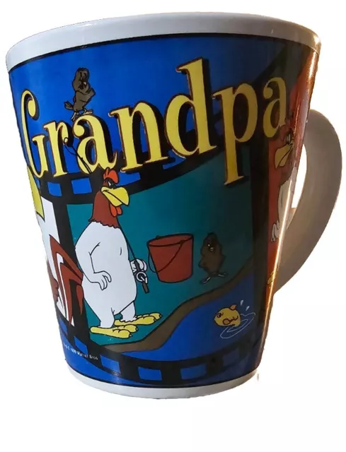 Grandpa Foghorn Leghorn Coffee Cup Mug Vtg 1999 Looney Tunes Collector Gift Deco