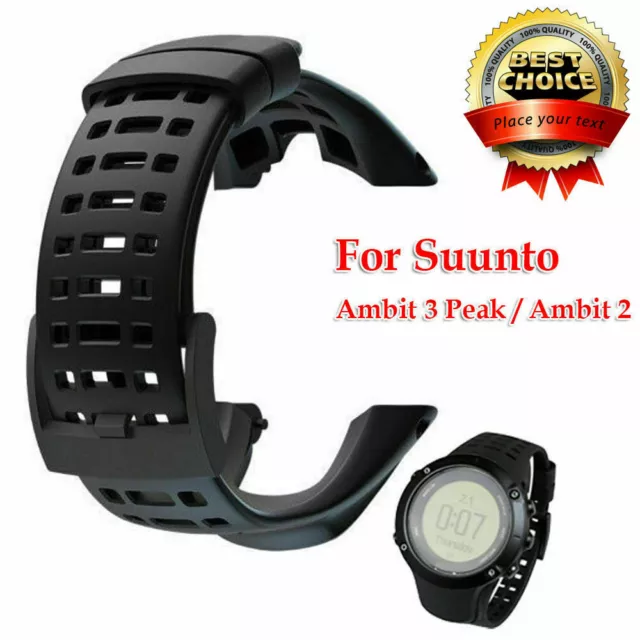 OEM Luxury Silicone Rubber Strap Watch Band For SUUNTO Ambit3 PEAK/Ambit 2/1