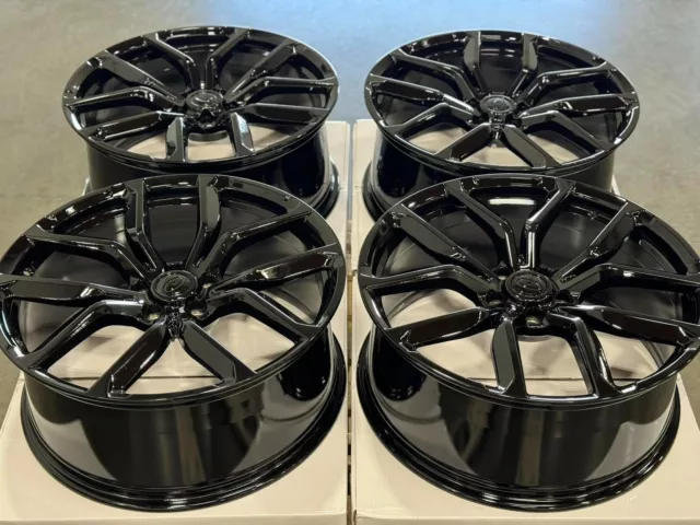 22" wheels rims Gloss Black  Range Rover Autobiography HSE Sport Land Rover