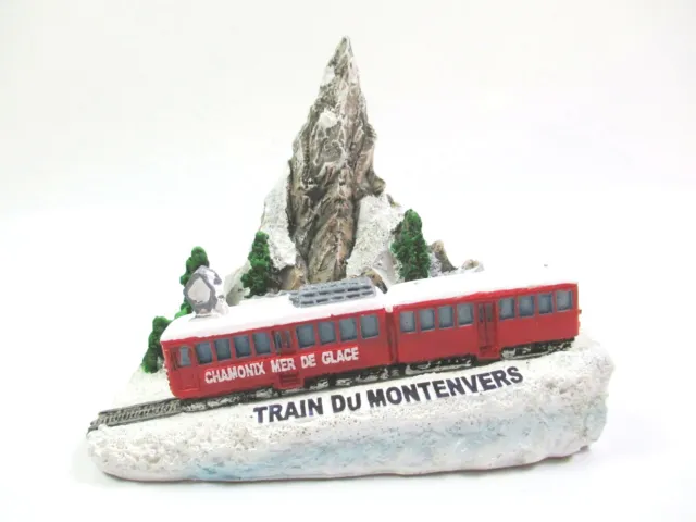 Chamonix Montenvers Bergbahn Modello Poli Negozio di Souvenir Francia