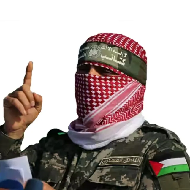 Keffiyeh-Schal Palästina Shemagh Original arabischer Kufiya-Schal Roter...