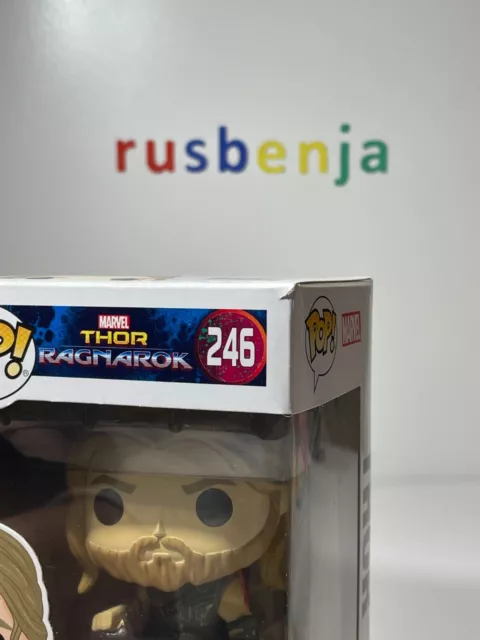 Funko Pop! Marvel Thor Ragnarok - Thor with Surtur's Helmet Hot Topic #246 3