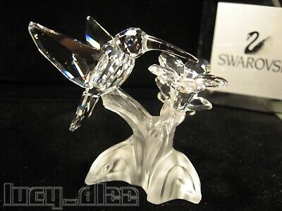 SWAROVSKI SILVER CRYSTAL COLIBRI' Art.166184 CON CONFEZIONE e GARANZIA 