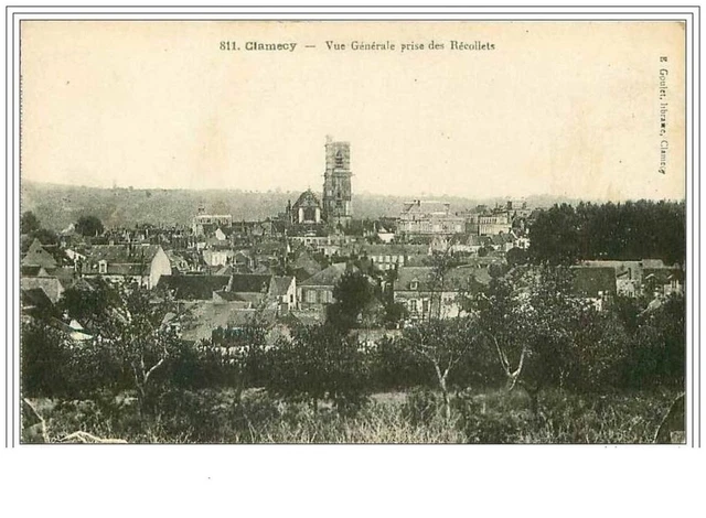 58.Clamecy.vue Generale Prise Des Recollets