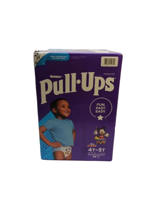 RARE SEALED Vintage 2003 Imported Huggies Pull Ups Girls XL 4T-5T