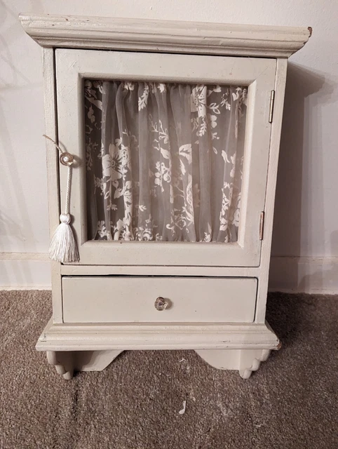 Shabby Chic Curio Cabinet