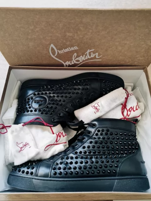 Christian louboutin louis flat calf spikes sales