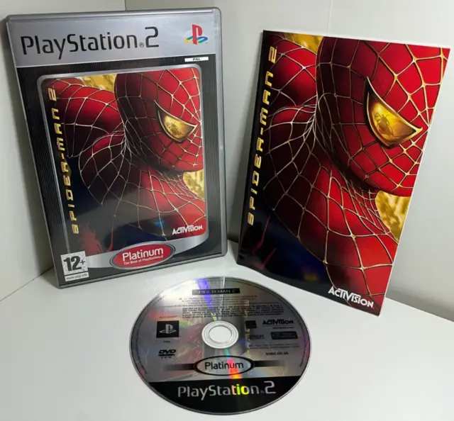 *NEAR MINT * (PS2) Spider-Man 2 - Same Day Dispatched - Platinum - UK PAL