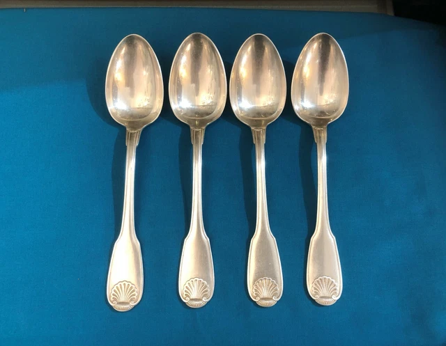 1 cuillère de table CHRISTOFLE métal argenté Modèle VENDOME COQUILLE 4 dispo