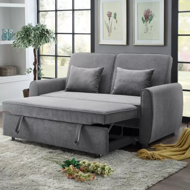 Large Couch 2 Seater Sofa Bed Chaise Lounge Double Sleeper Recliner Chair Settee