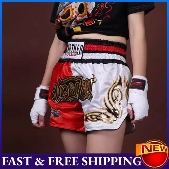 Boxing Training Trunks Tear Resistant Kickboxing Shorts Elastic Sports Equipment