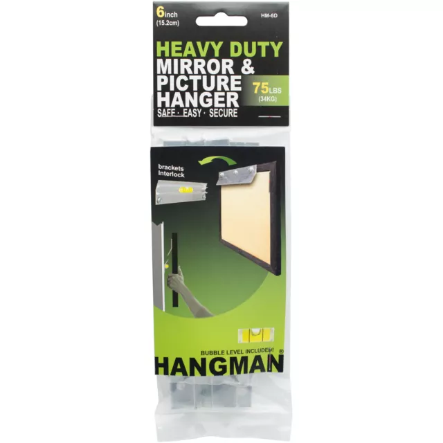 Hangman  75 lb. Aluminum  Mirror/Picture Hanging Kit  1 pk