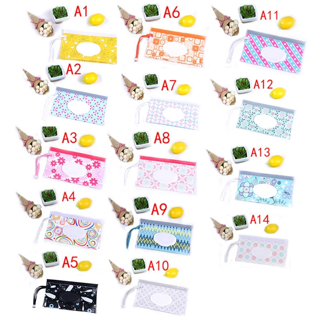 Eco-Friendly Baby Wipes Box Cleaning Wipes Snap Strap Wipe Container Cas_b