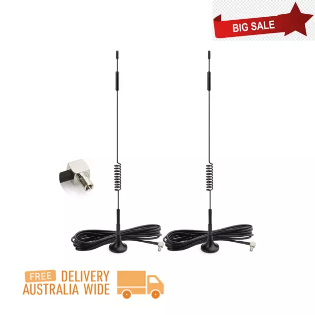 Bingfu 4G LTE Antenna TS9 Aerial 7dBi Magnetic Base External Network Antenna_ AU