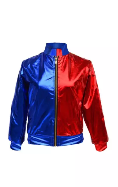 Dc comics suicide squad harley best sale quinn girls satin souvenir jacket