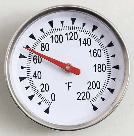 General Tools Pt2020g-220 Bimetal Thermom,2 In Dial,0 To 220F