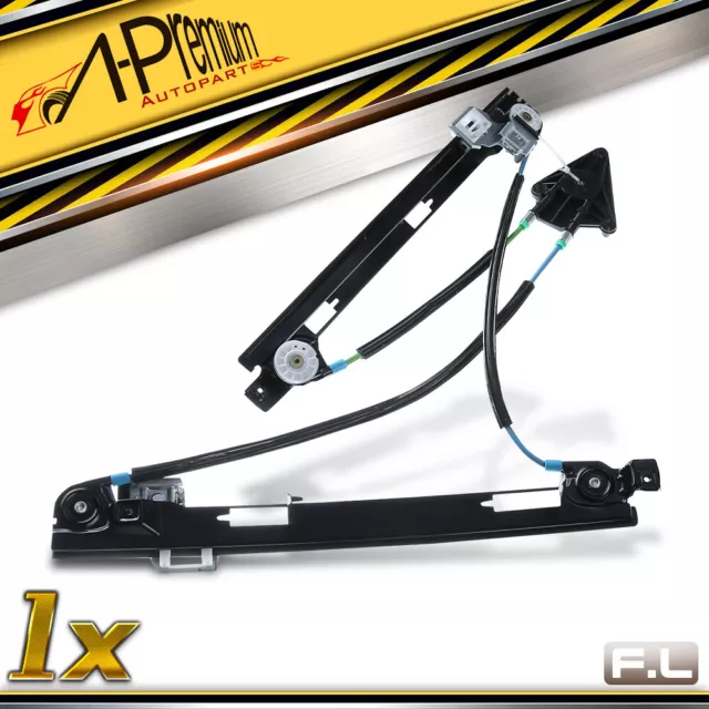 A-Premium Power Front Left Window Regulator w/o Motor for Seat Altea 5P1 04-15